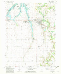 KINCAID, IL HISTORICAL MAP GEOPDF 7.5X7.