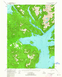 KETCHIKAN D-6, AK HISTORICAL MAP GEOPDF