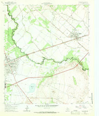 PECOS EAST, TX HISTORICAL MAP GEOPDF 7.5