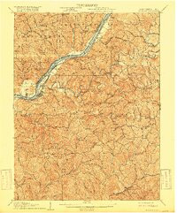 SAINT MARYS, WV-OH HISTORICAL MAP GEOPDF