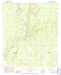 SHOATS CREEK, LA-TX HISTORICAL MAP GEOPD