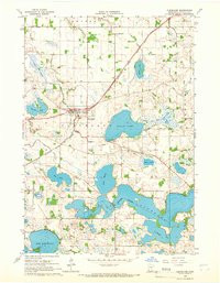 CLEVELAND, MN HISTORICAL MAP GEOPDF 7.5X