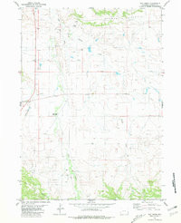 HAT CREEK, WY HISTORICAL MAP GEOPDF 7.5X