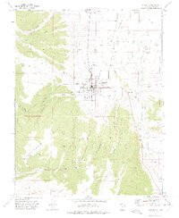 PANGUITCH, UT HISTORICAL MAP GEOPDF 7.5X