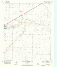 HEREFORD SE, TX HISTORICAL MAP GEOPDF 7.