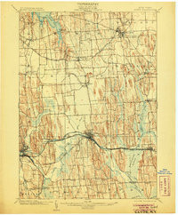 CLYDE, NY HISTORICAL MAP GEOPDF 15X15 GR