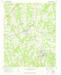 WARRENTON, NC HISTORICAL MAP GEOPDF 7.5X