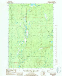 NED LAKE SE, MI HISTORICAL MAP GEOPDF 7.