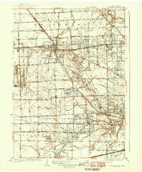 SYLVANIA, OH-MI HISTORICAL MAP GEOPDF 7.