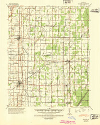 MALDEN, MO HISTORICAL MAP GEOPDF 15X15 G