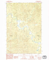 BROOKLYN, WA HISTORICAL MAP GEOPDF 7.5X7