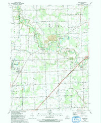 ADAIR, MI HISTORICAL MAP GEOPDF 7.5X7.5