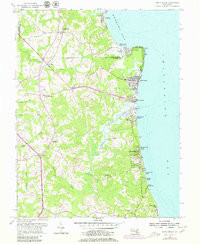 NORTH BEACH, MD HISTORICAL MAP GEOPDF 7.