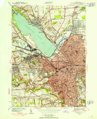 SYRACUSE WEST, NY HISTORICAL MAP GEOPDF