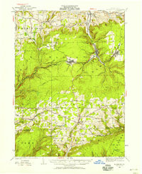 BLOSSBURG, PA HISTORICAL MAP GEOPDF 15X1