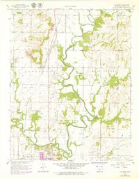 SYCAMORE, KS HISTORICAL MAP GEOPDF 7.5X7