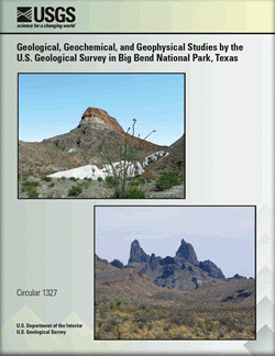 STUDIES USGS IN BIG BEND NAT PARK, TX