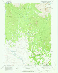 SWEETWATER NEEDLES, WY HISTORICAL MAP GE