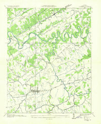 LEBANON, VA HISTORICAL MAP GEOPDF 7.5X7.