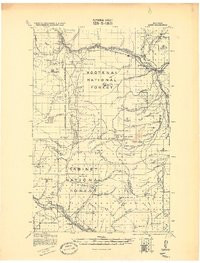 LIBBY, MT HISTORICAL MAP GEOPDF 30X30 GR