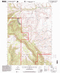EAST PRYOR MOUNTAIN, MT HISTORICAL MAP G