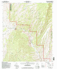 MONTOYA BUTTE, NM HISTORICAL MAP GEOPDF