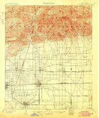 ONTARIO, CA HISTORICAL MAP GEOPDF 15X15