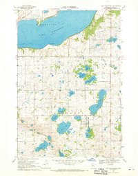 LAKE MINNEWASKA, MN HISTORICAL MAP GEOPD