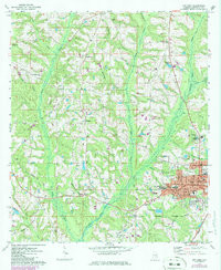 OPP WEST, AL HISTORICAL MAP GEOPDF 7.5X7