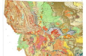 GEOLOGIC MAP OF MONTANA, WEST HALF, MT