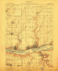 LA SALLE, IL HISTORICAL MAP GEOPDF 15X15