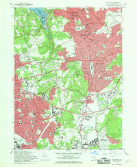 HUNTINGTON, NY HISTORICAL MAP GEOPDF 7.5