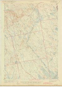 WAITE, ME HISTORICAL MAP GEOPDF 15X15 GR