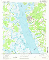LAUREL BAY, SC HISTORICAL MAP GEOPDF 7.5