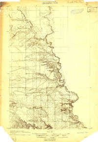 CUT BANK, MT HISTORICAL MAP GEOPDF 15X15
