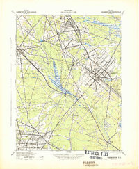 HAMMONTON, NJ HISTORICAL MAP GEOPDF 15X1