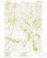 DAVIS CITY, IA HISTORICAL MAP GEOPDF 7.5