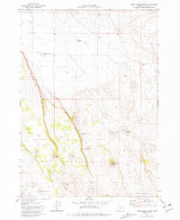 TIRED HORSE BUTTE, OR HISTORICAL MAP GEO