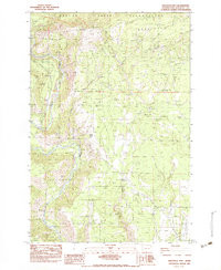 GRAYBACK MOUNTAIN, WA HISTORICAL MAP GEO