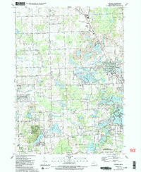 OXFORD, MI HISTORICAL MAP GEOPDF 7.5X7.5
