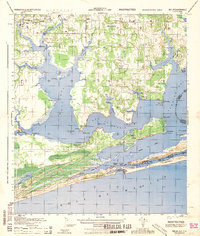 ORANGE BEACH, AL-FL HISTORICAL MAP GEOPD