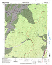 PADDY KNOB, WV-VA HISTORICAL MAP GEOPDF