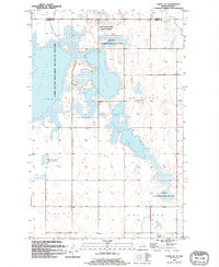 CANDO SE, ND HISTORICAL MAP GEOPDF 7.5X7