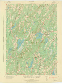 LIBERTY, ME HISTORICAL MAP GEOPDF 15X15