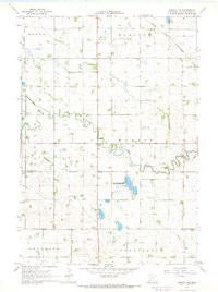 DAWSON NW, MN HISTORICAL MAP GEOPDF 7.5X