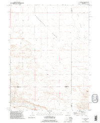 C S RANCH, WY HISTORICAL MAP GEOPDF 7.5X
