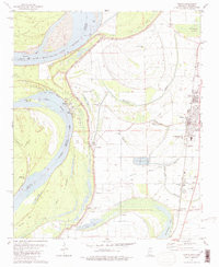 TUNICA, MS-AR HISTORICAL MAP GEOPDF 7.5X