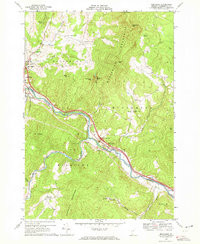 MIDDLESEX, VT HISTORICAL MAP GEOPDF 7.5X