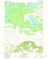 CLEAR LAKE, IL HISTORICAL MAP GEOPDF 7.5