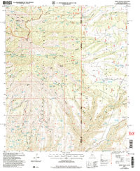 MAPLE PEAK, AZ-NM HISTORICAL MAP GEOPDF